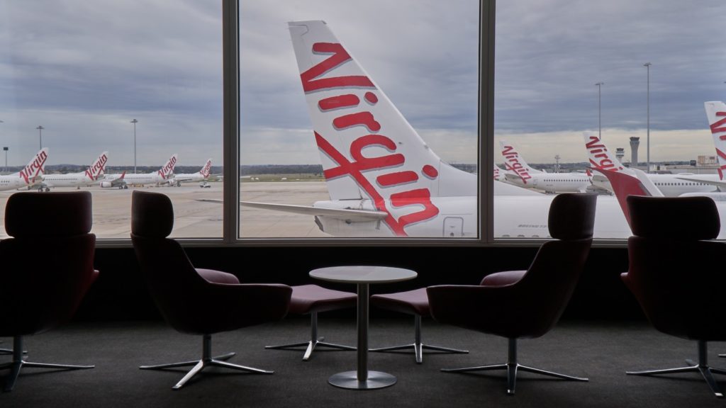 Review Virgin Australia Lounge, Melbourne Point Hacks