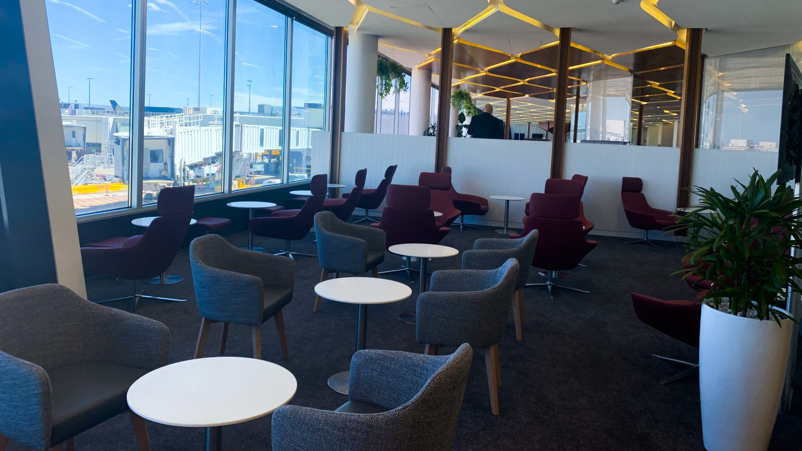 Virgin Australia Lounge seating