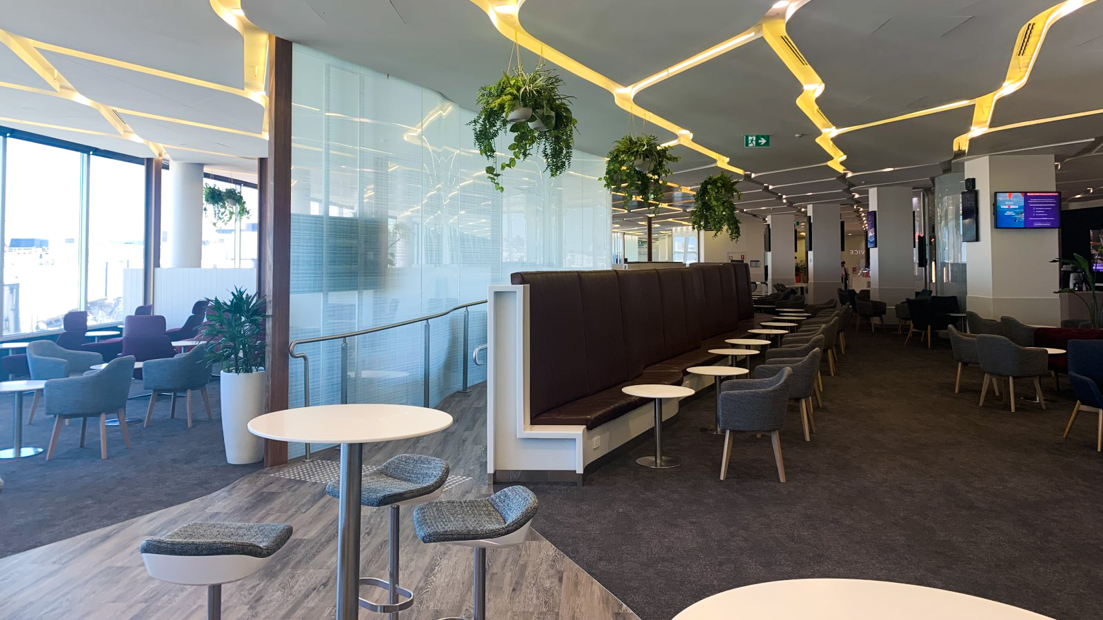 Virgin Australia Lounge seating