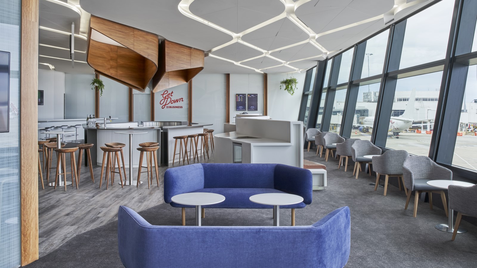 Virgin Australia Melbourne Lounge