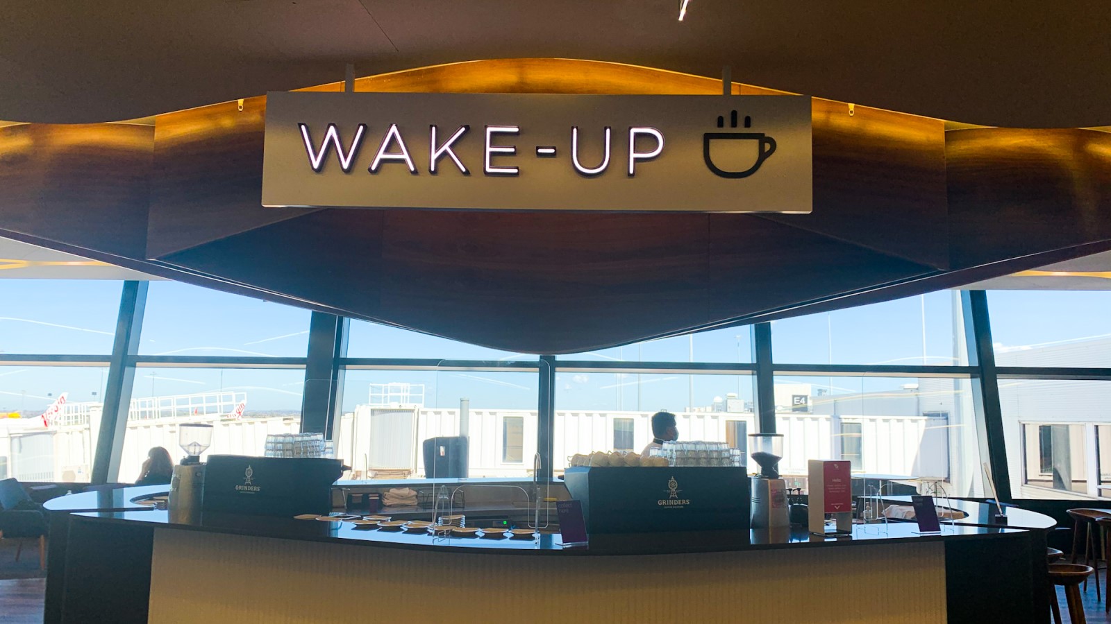 Virgin Australia Melbourne Lounge Wake Up