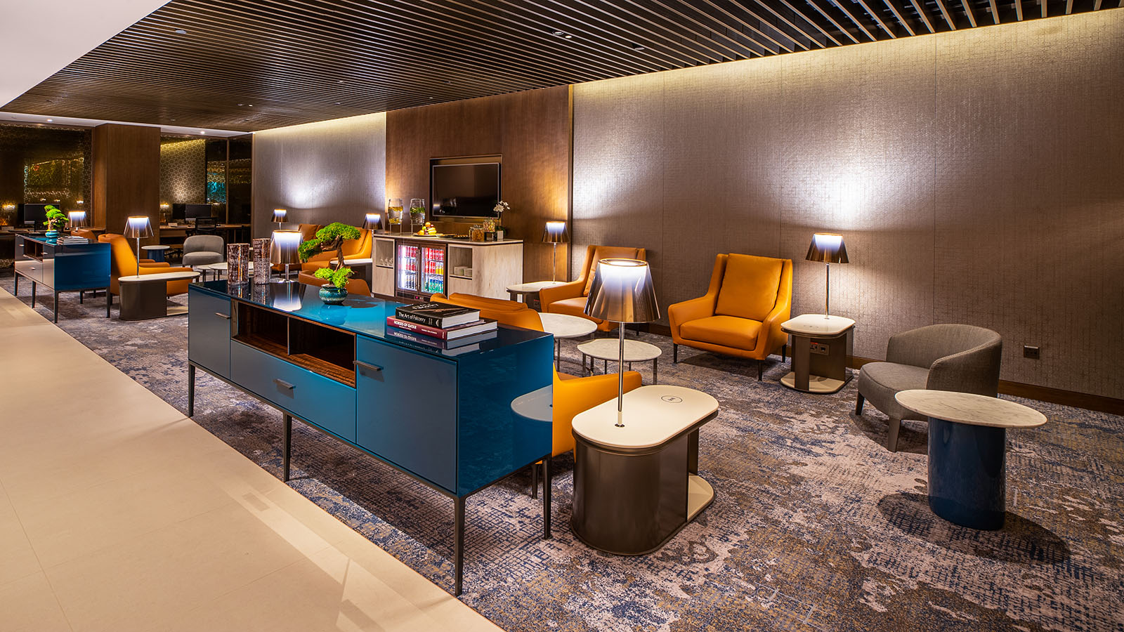 Qatar Airways Premium Lounge, Singapore