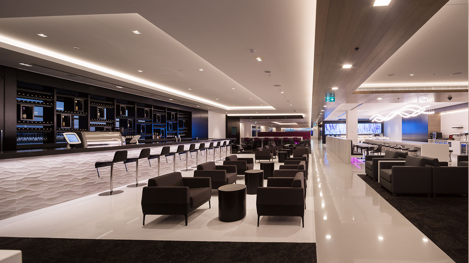 Air New Zealand lounge, Sydney