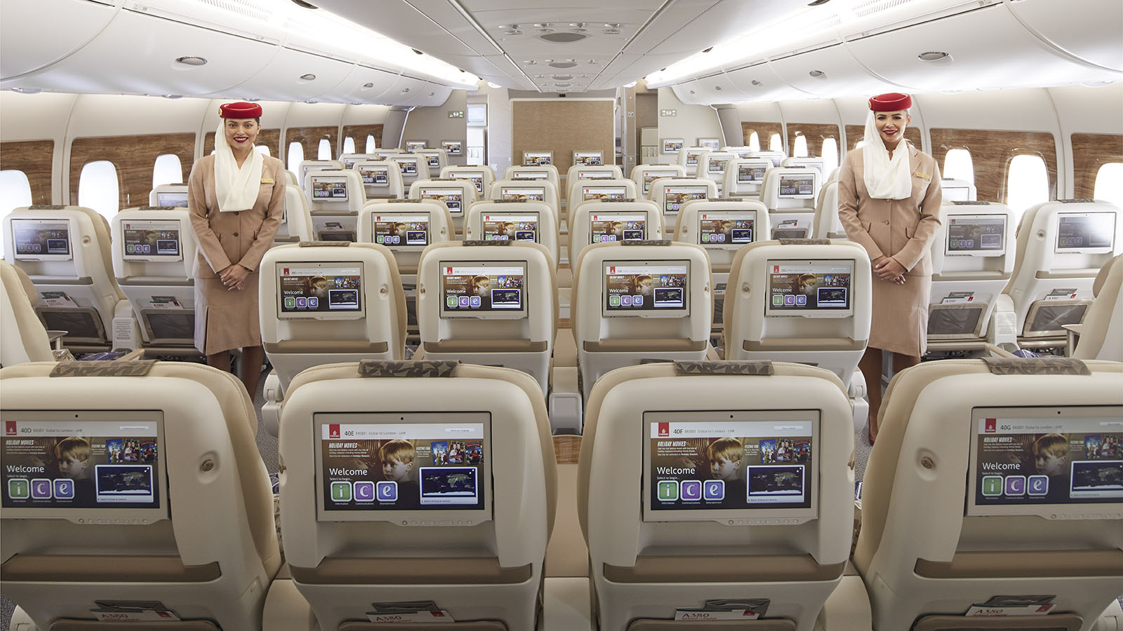 Emirates Airbus A380 Premium Economy Class