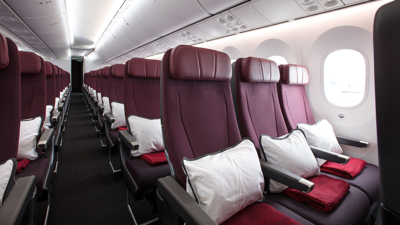 Qantas Boeing 787 Economy