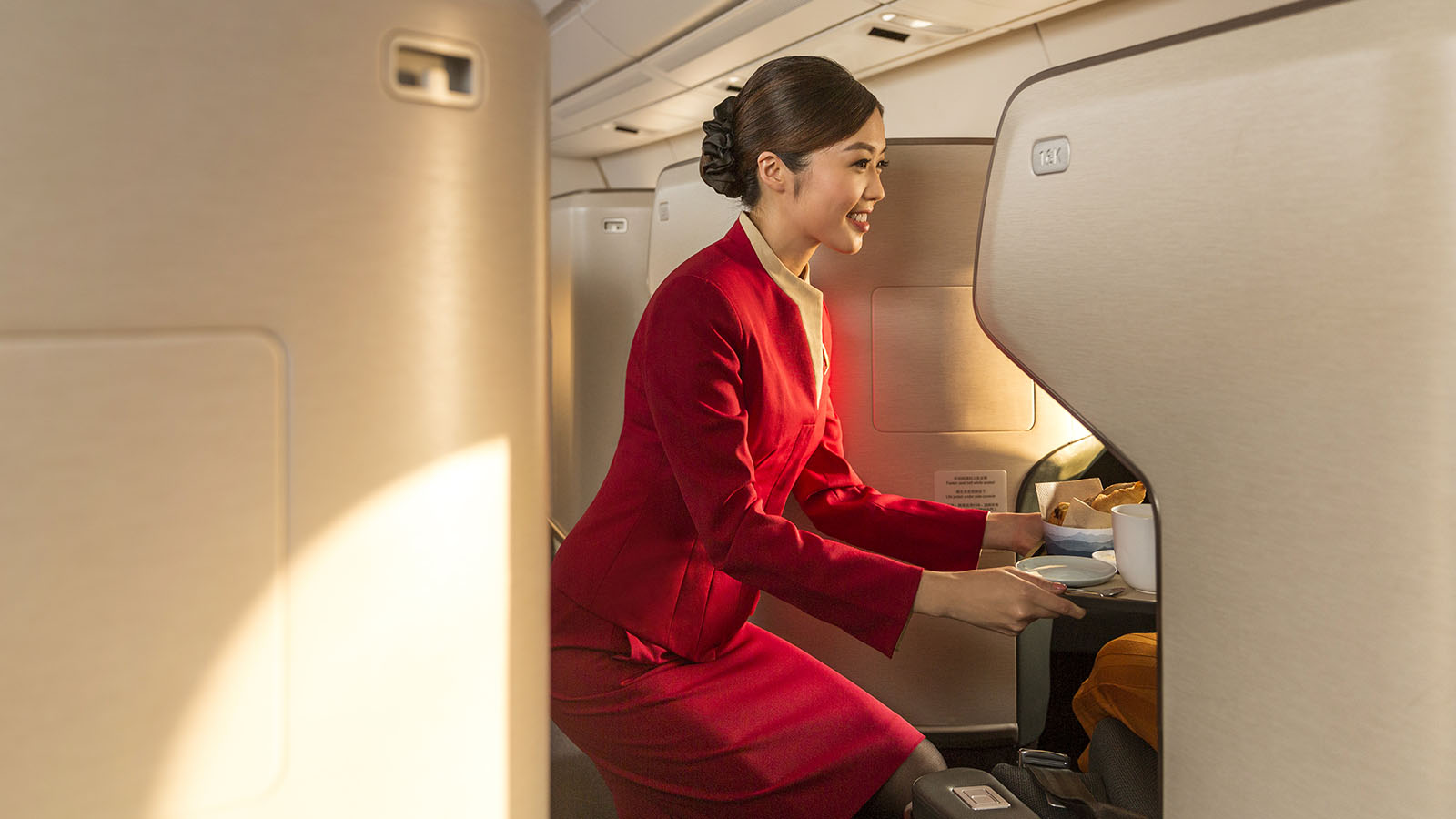 Cathay Pacific Airbus A350 Business Class