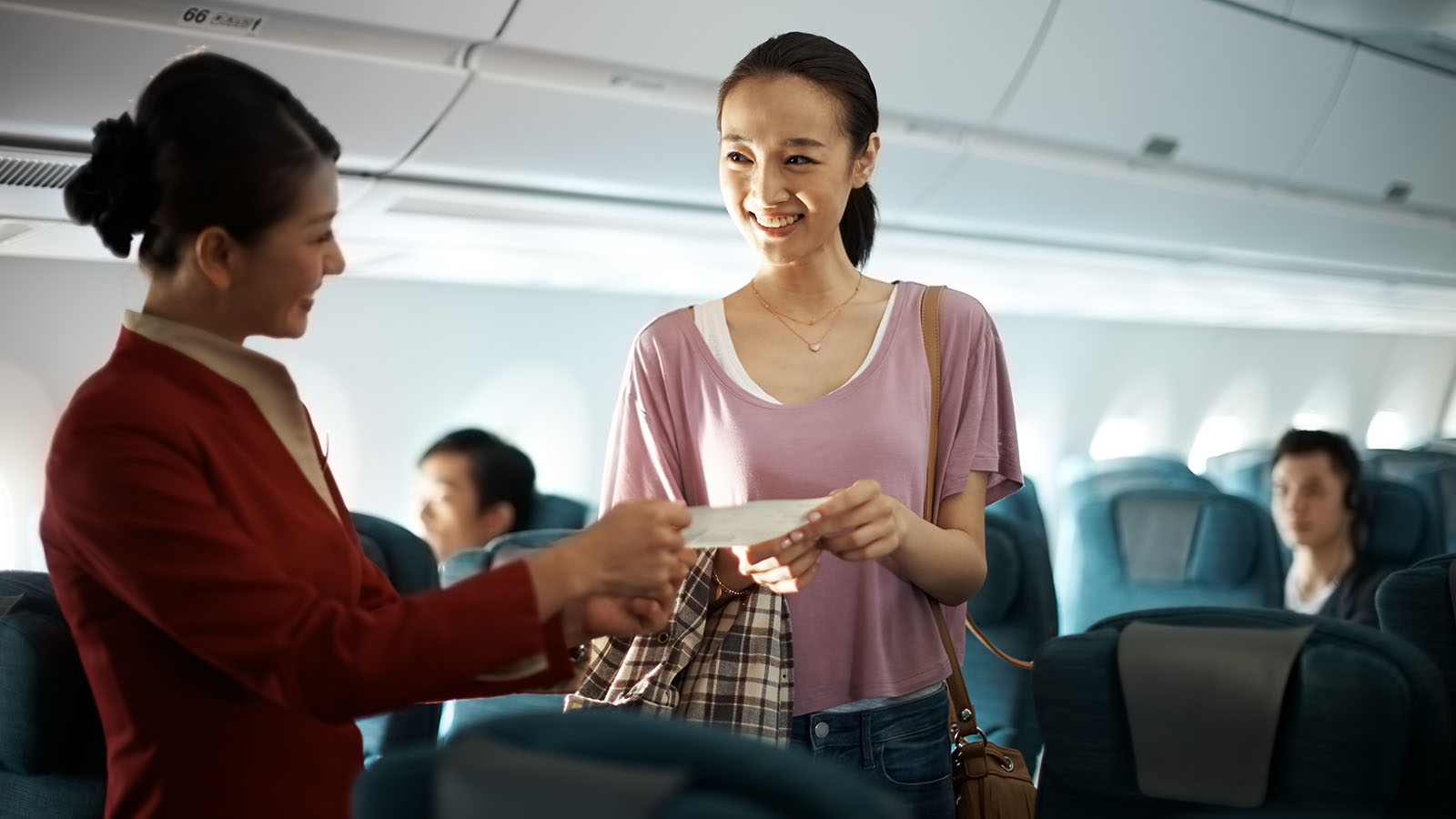 Cathay Pacific Airbus A350 Economy Class