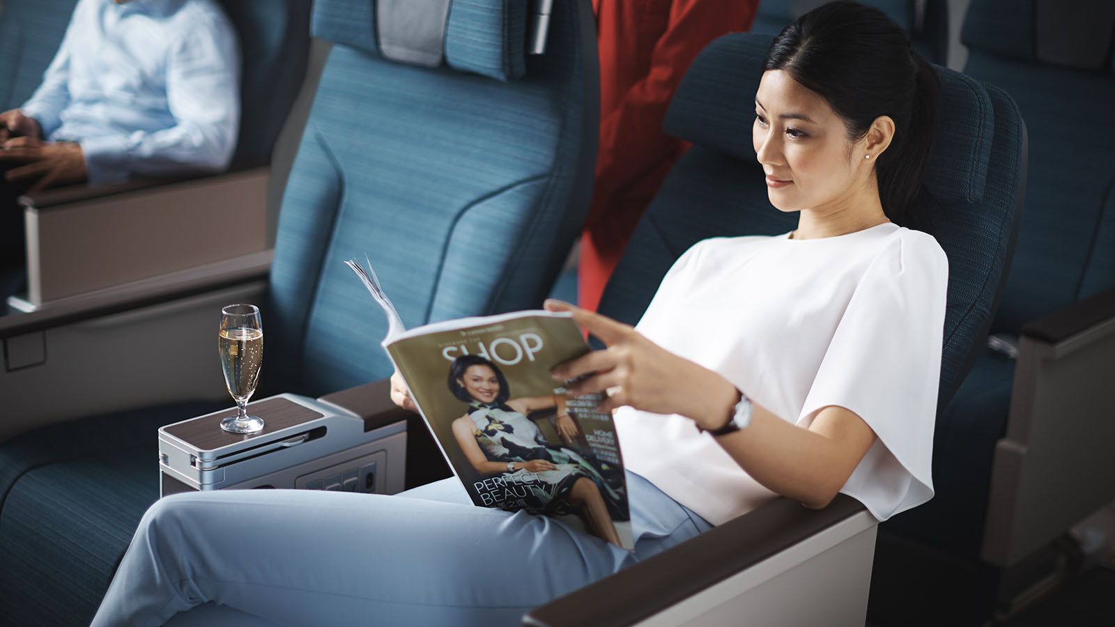 Cathay Pacific Airbus A350 Premium Economy Class