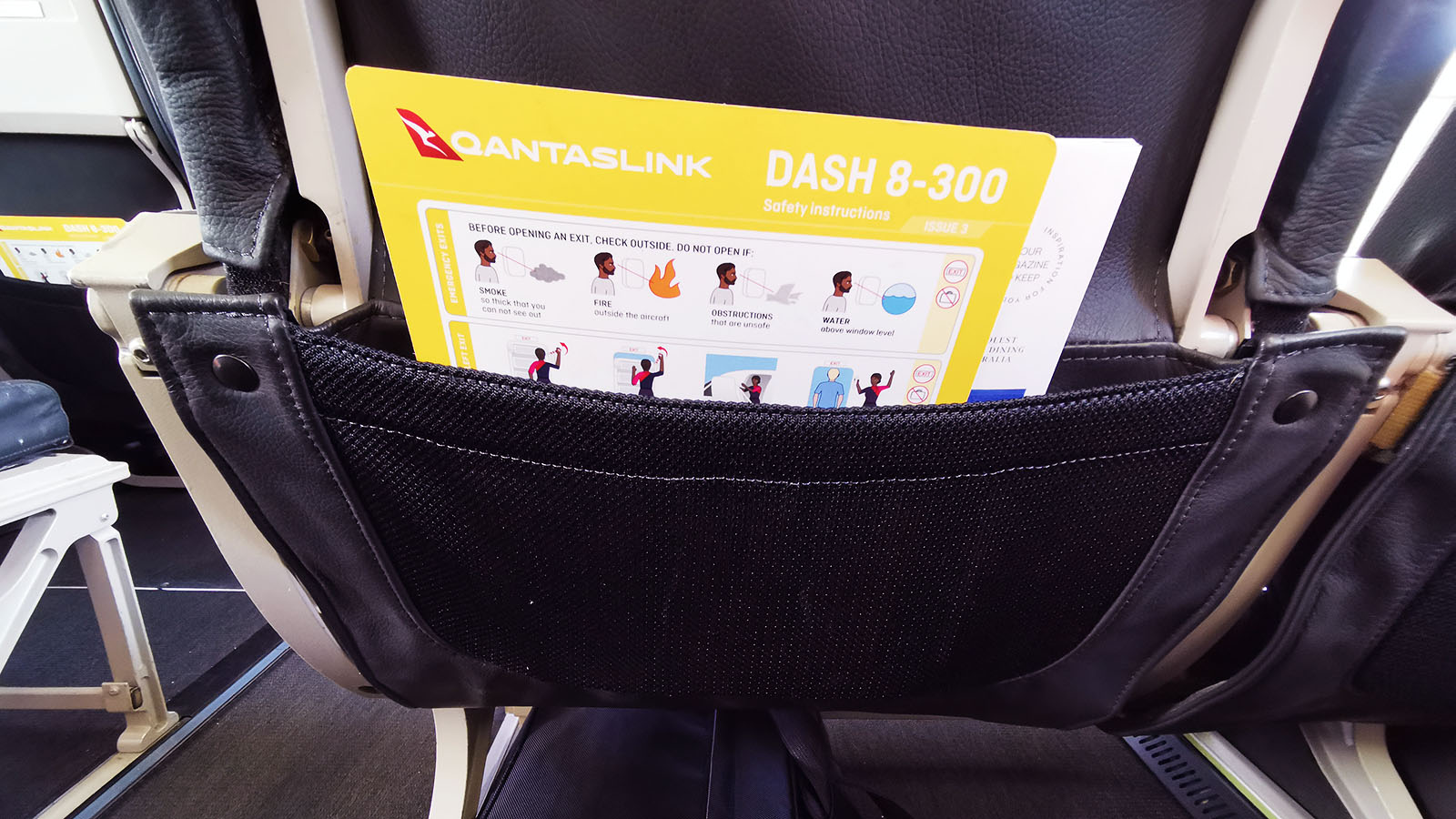 QantasLink Bombardier Dash 8 Q300 Economy seating