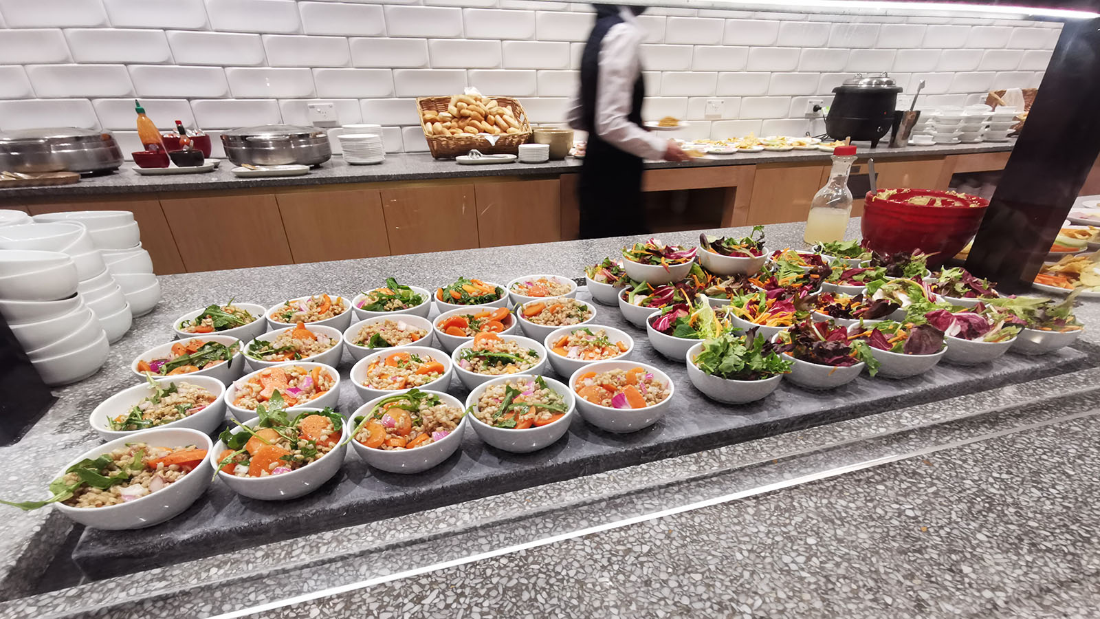 Qantas Club Melbourne buffet