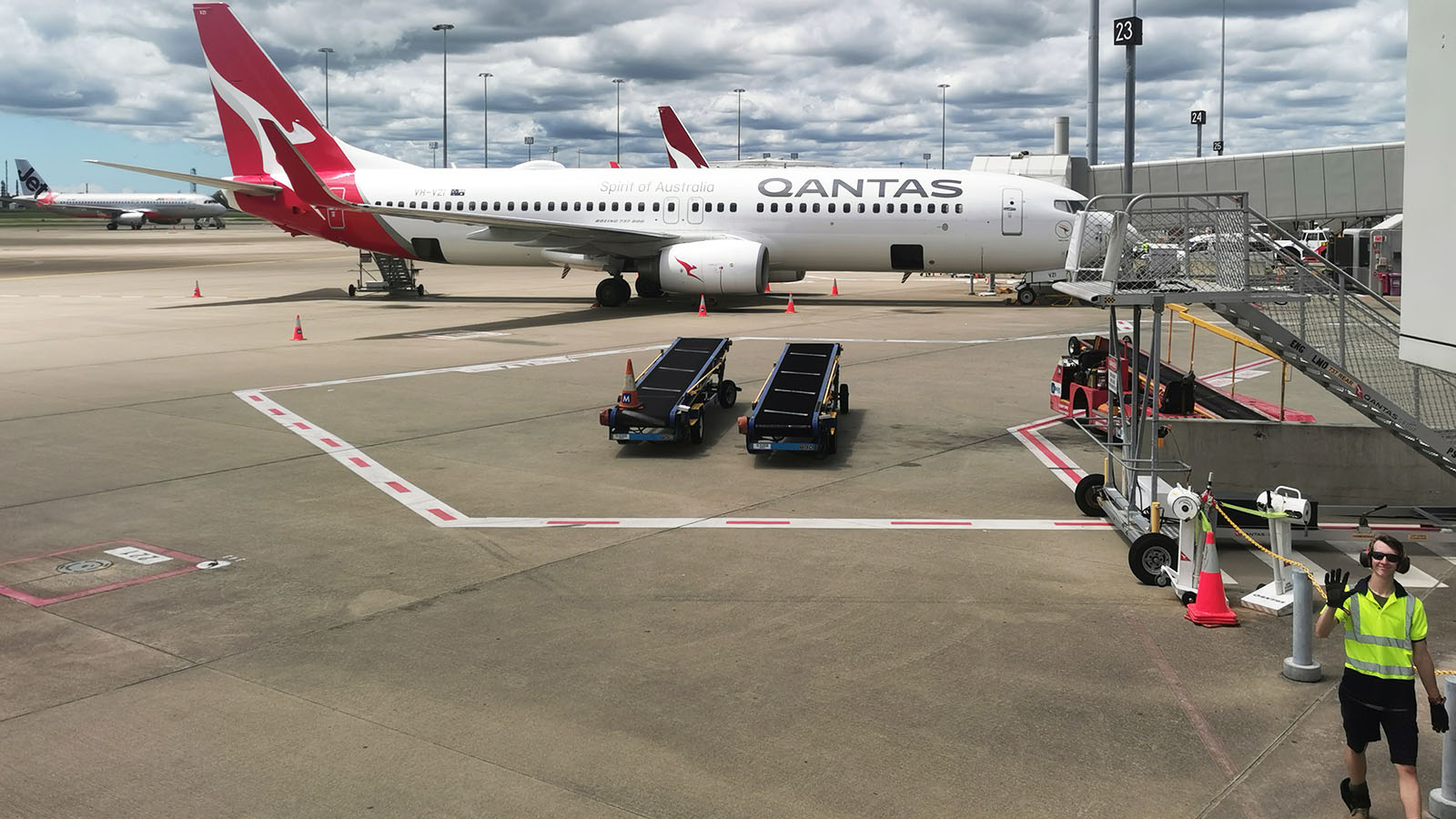 Qantas at Brisbane Airport