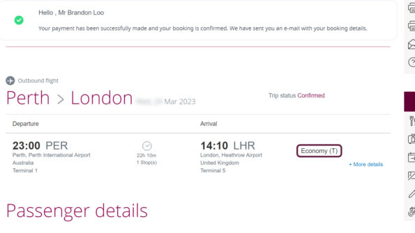 Upgrade your Qatar Airways flight for free with Qcredits - Point Hacks