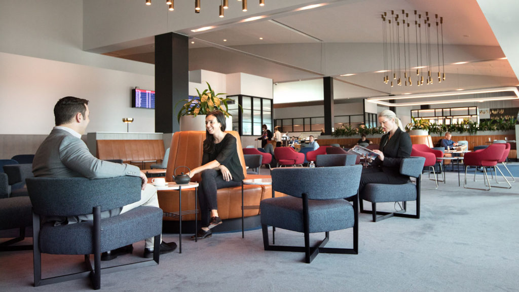 Qantas Domestic Business Lounge Melbourne