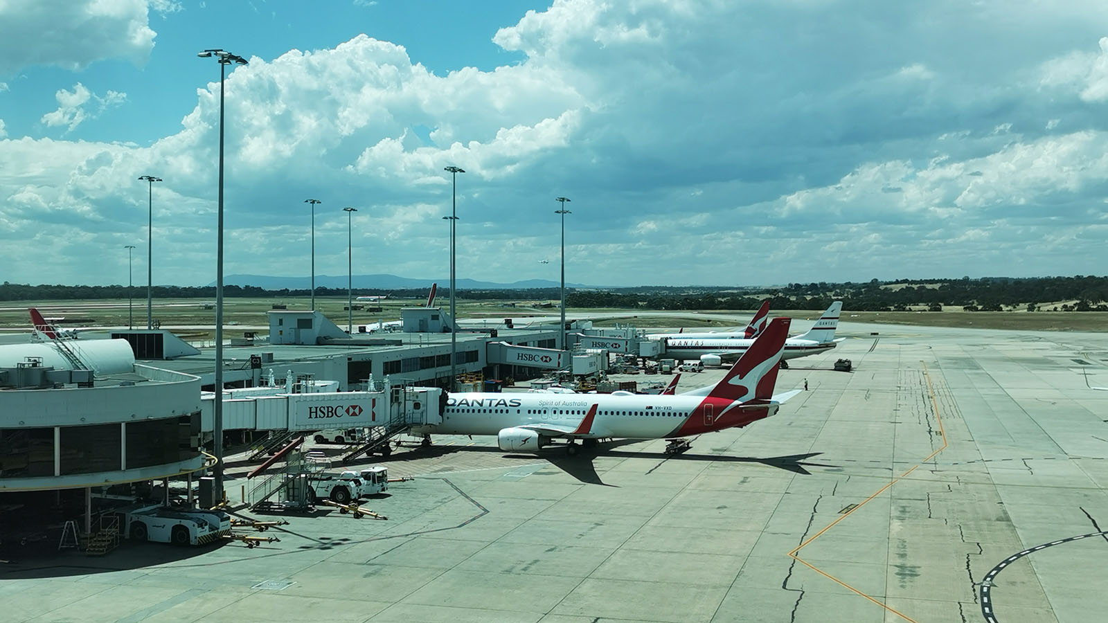 Qantas Domestic Business Lounge, Melbourne