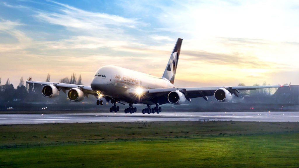 Etihad Airbus A380