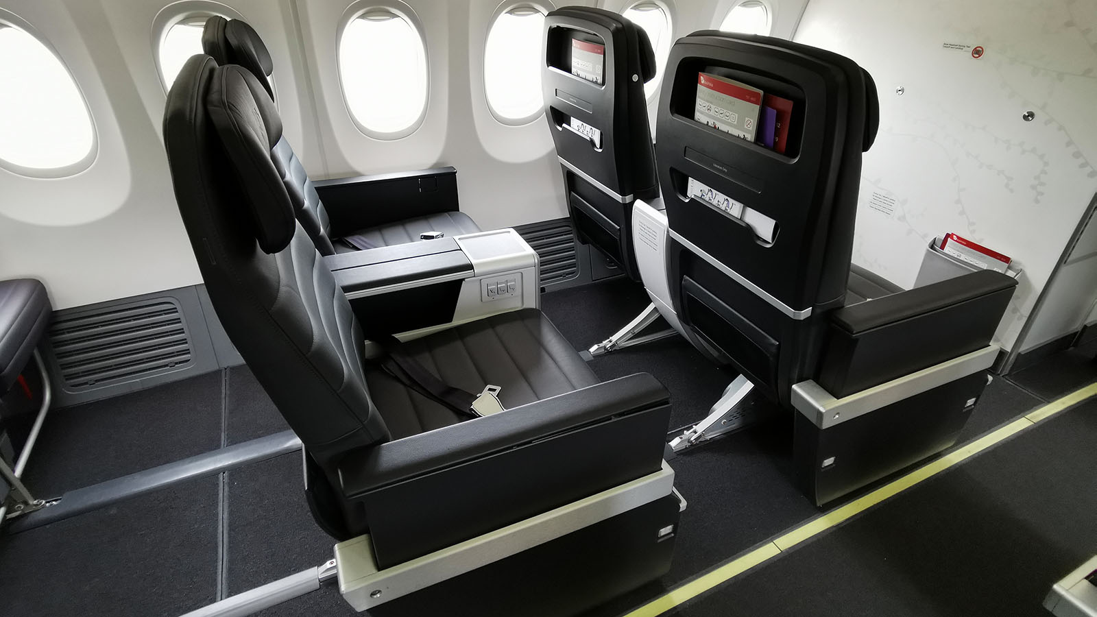 Virgin Australia's new Business Class seat