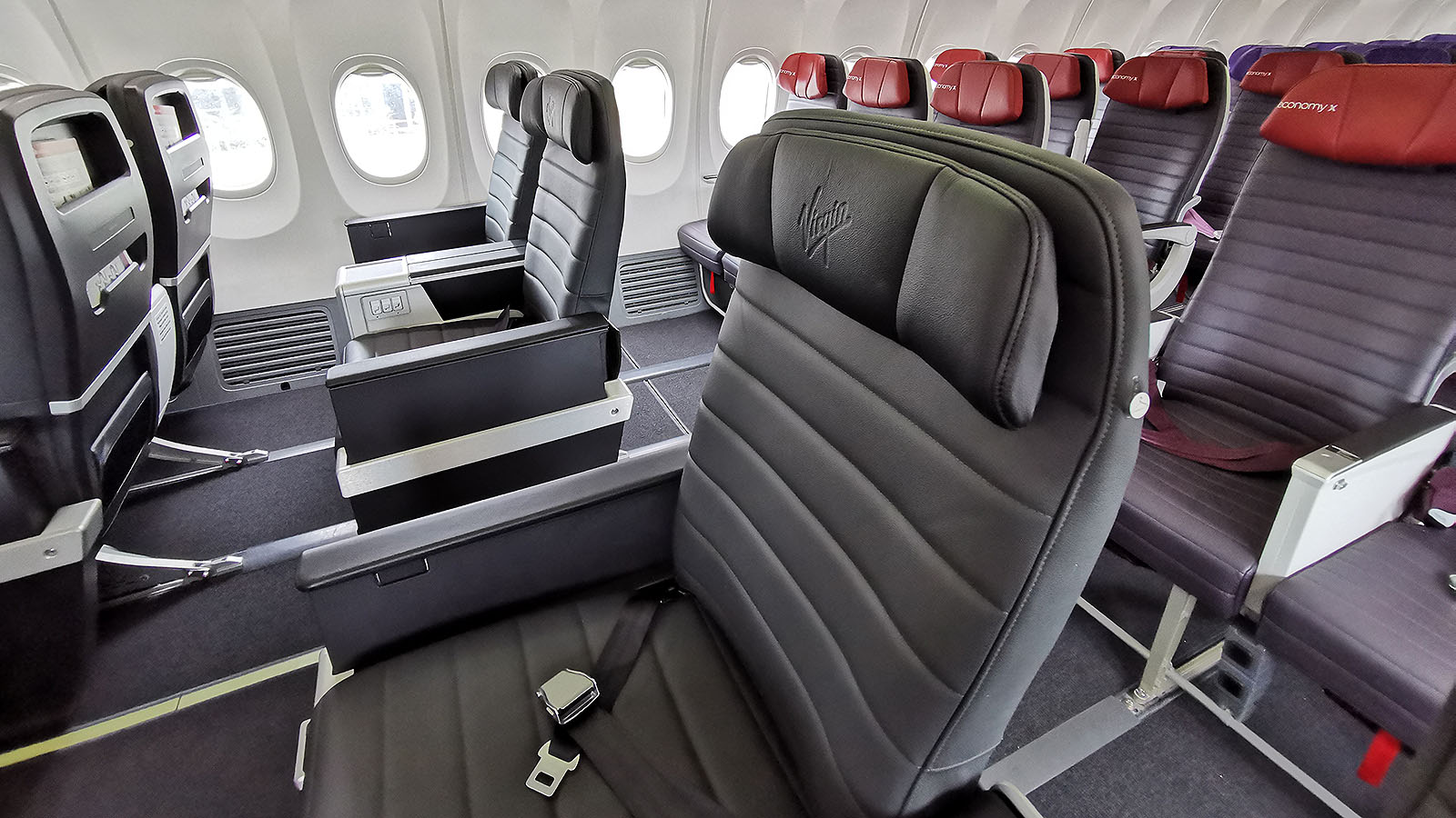 Virgin Australia's new Business Class seat