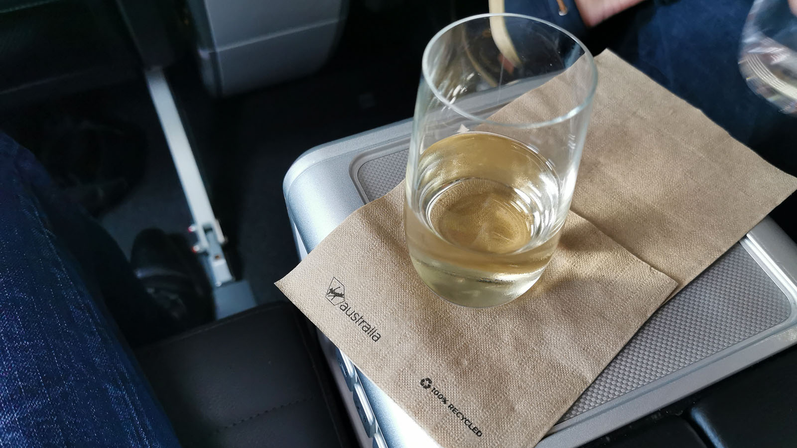 Virgin Australia Business Class dining