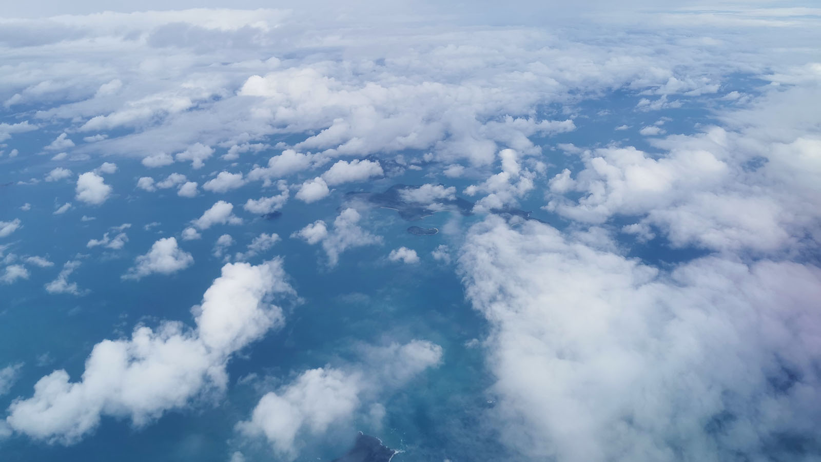 Virgin Australia window seat views