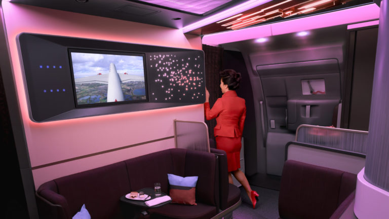 Virgin Atlantic A350 Bar