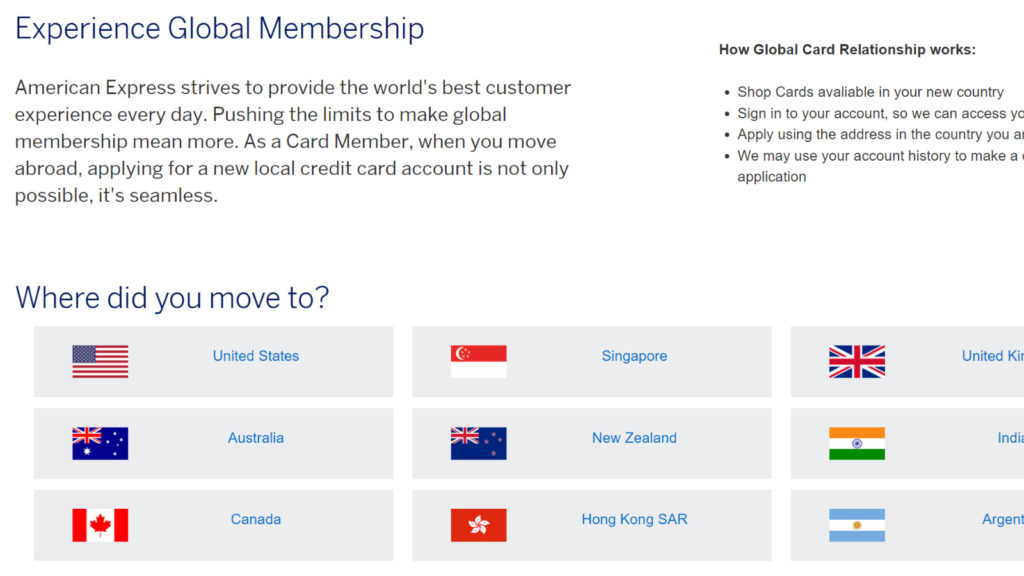 Move your points overseas with Amex Global Card Transfers Point Hacks