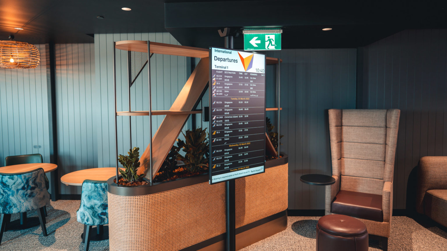 First look Aspire Lounge Perth T1 International Point Hacks