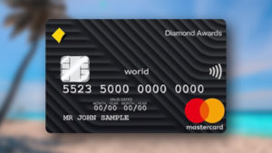 Earn Awards Points on spend with the CommBank Diamond Awards Card