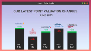What’s a point worth? Here are our latest valuations