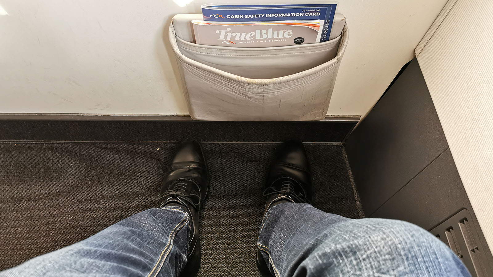 Rex Business Class seat