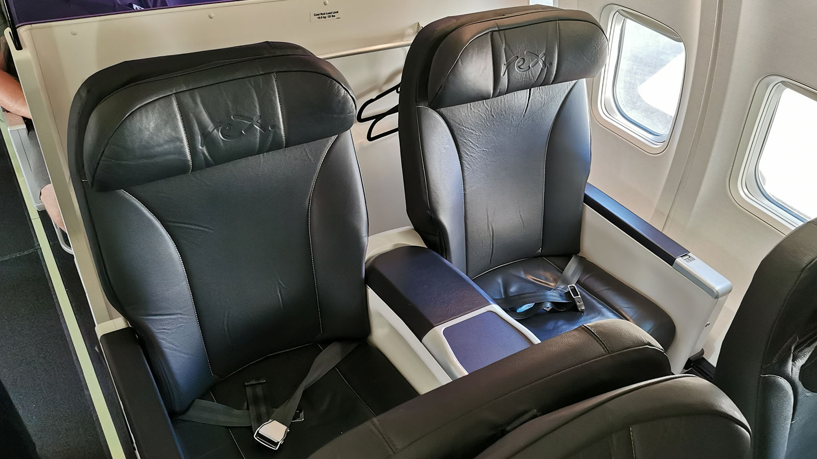 Rex Business Class seat