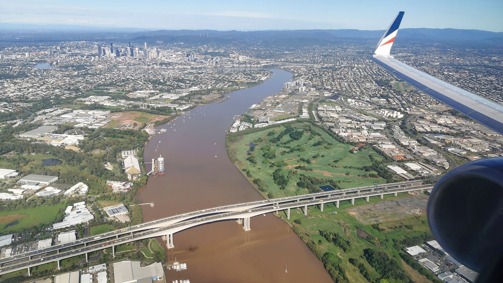 View of Brisbane