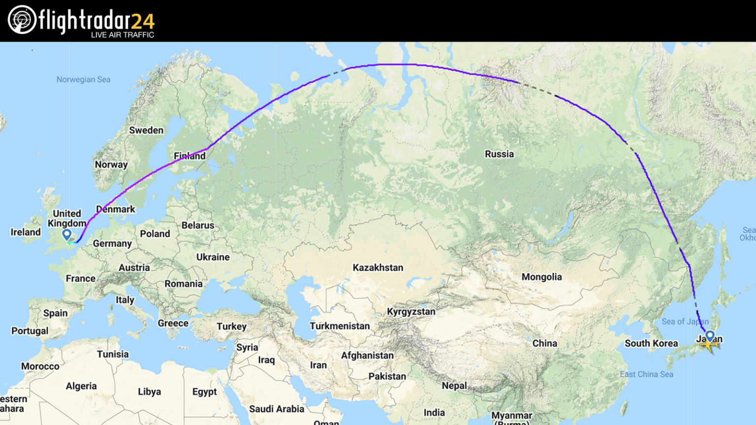 Airlines chart new paths to avoid Russian airspace Point Hacks