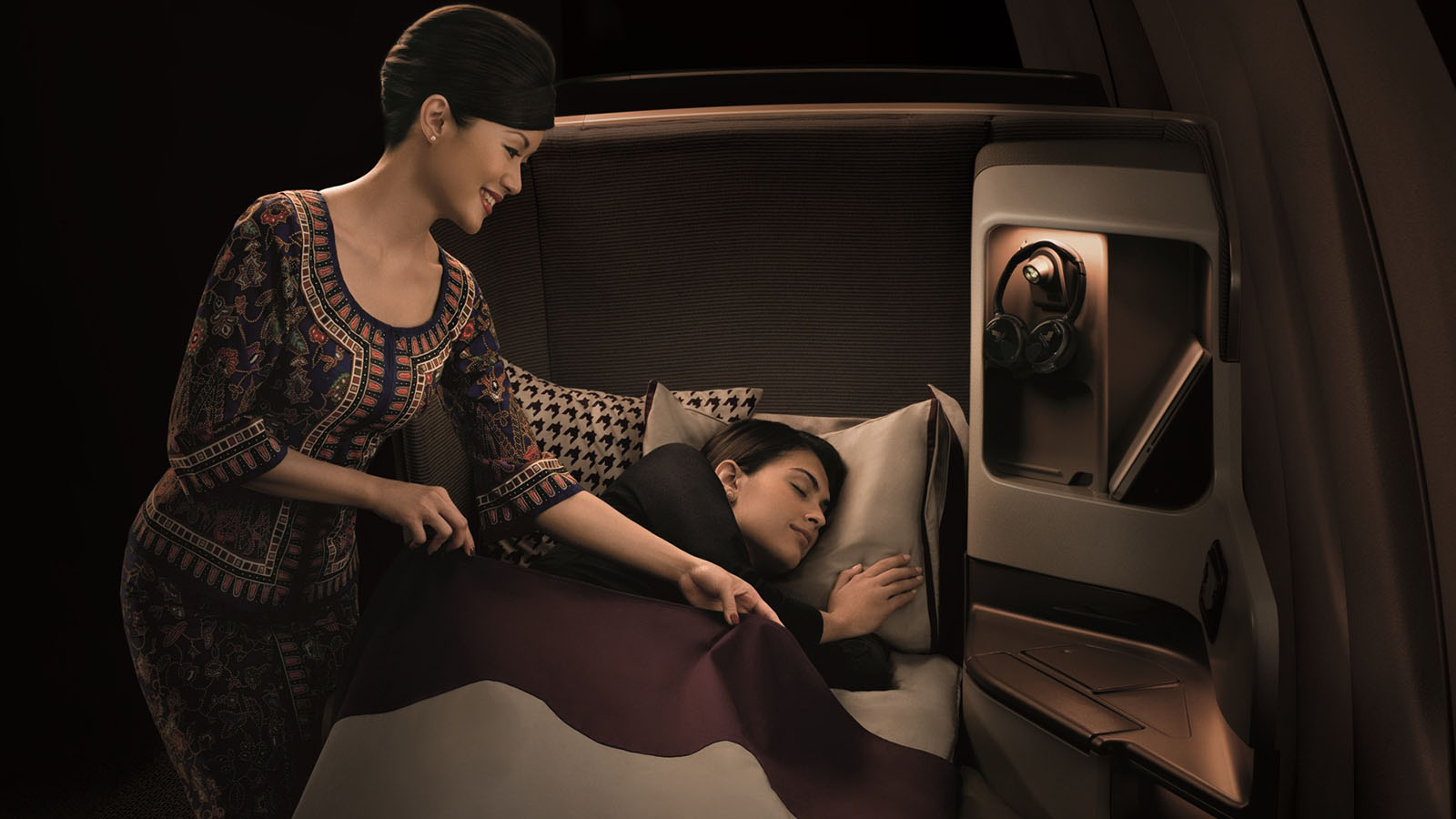 Singapore Airlines' Airbus A350 and Boeing 777 Business Class