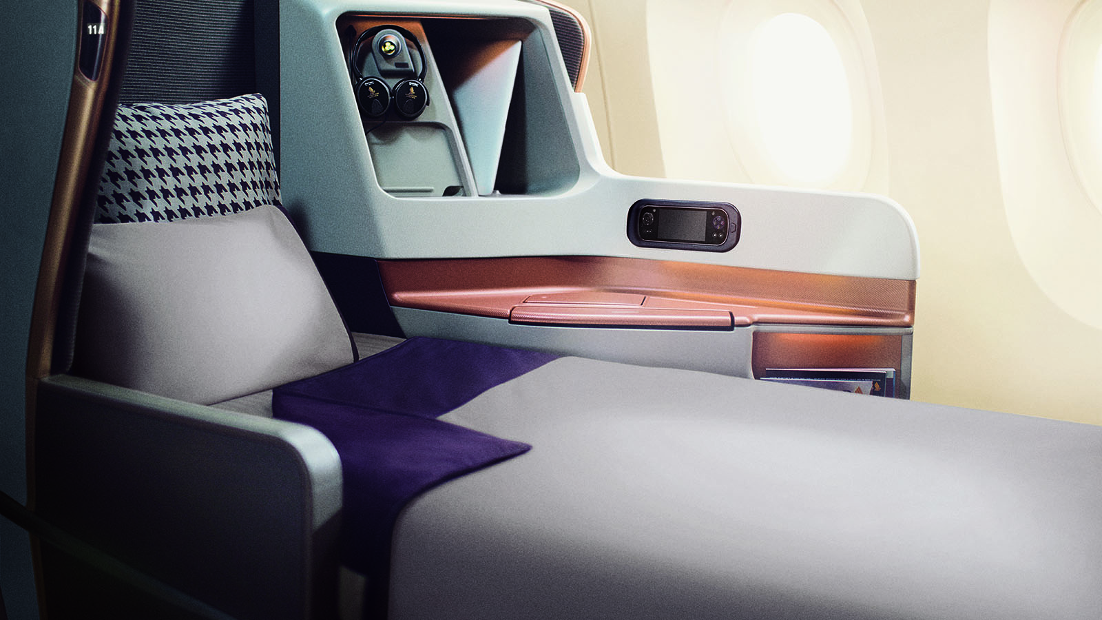 Singapore Airlines' Airbus A350 and Boeing 777 Business Class