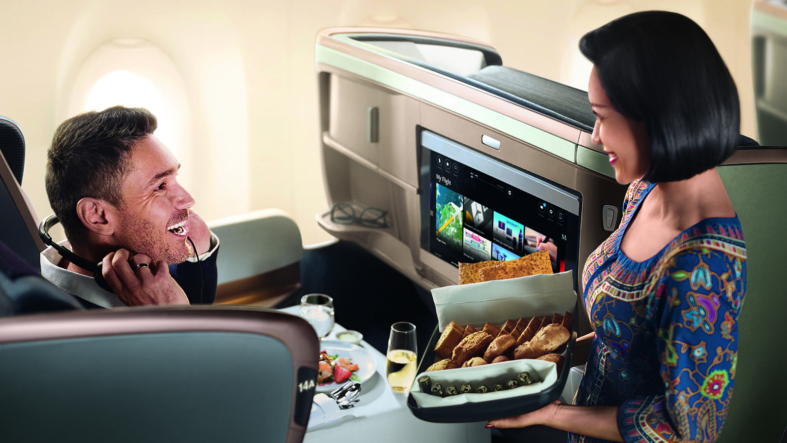 Singapore Airlines' Airbus A350 and Boeing 777 Business Class