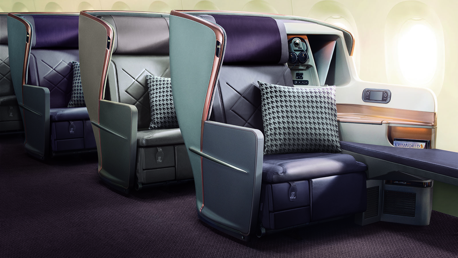 Singapore Airlines' Airbus A350 and Boeing 777 Business Class