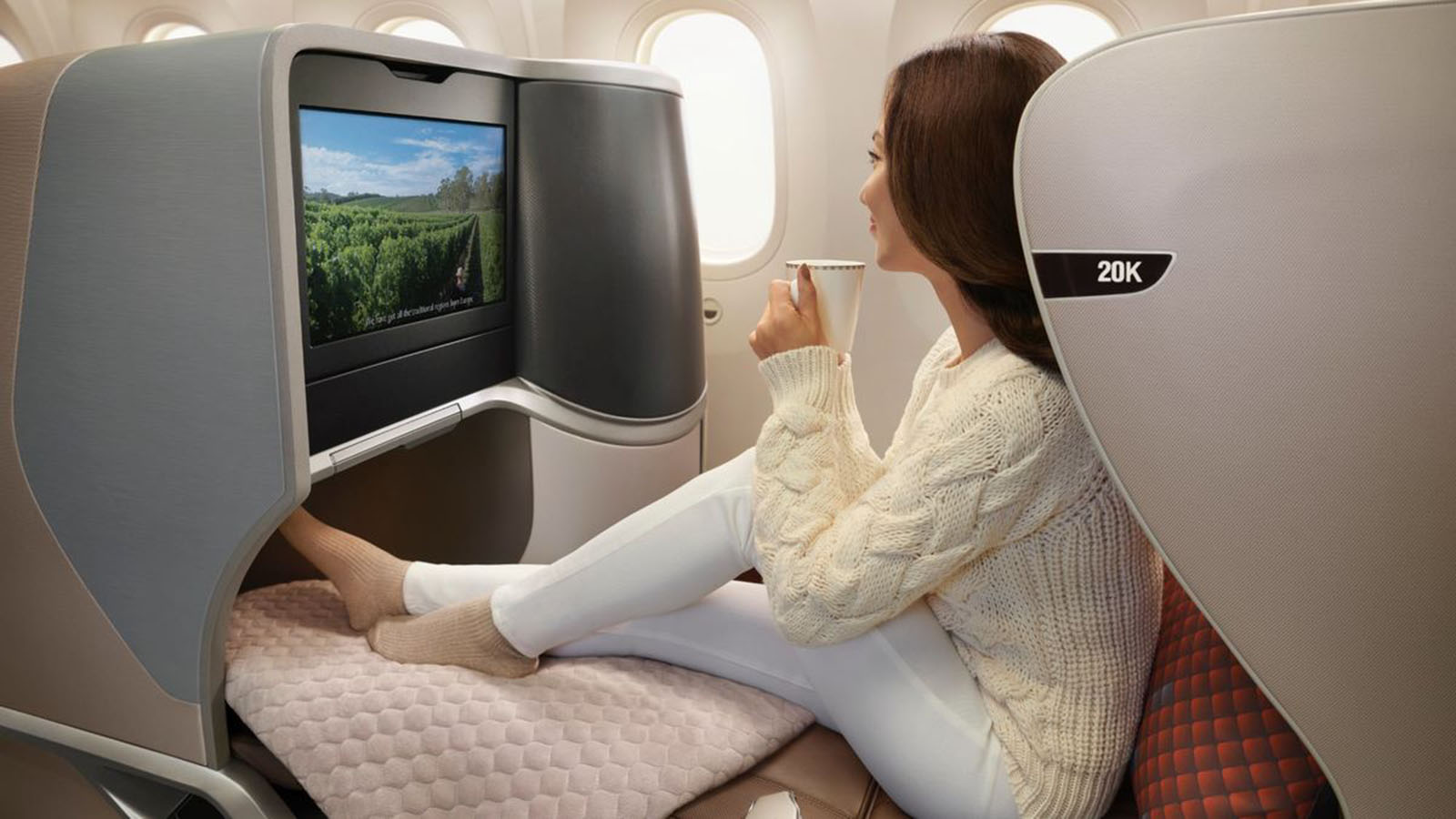 Singapore Airlines' regional and medium-haul Business Class