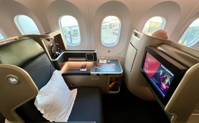 Qantas 787-9 Business Class Suite