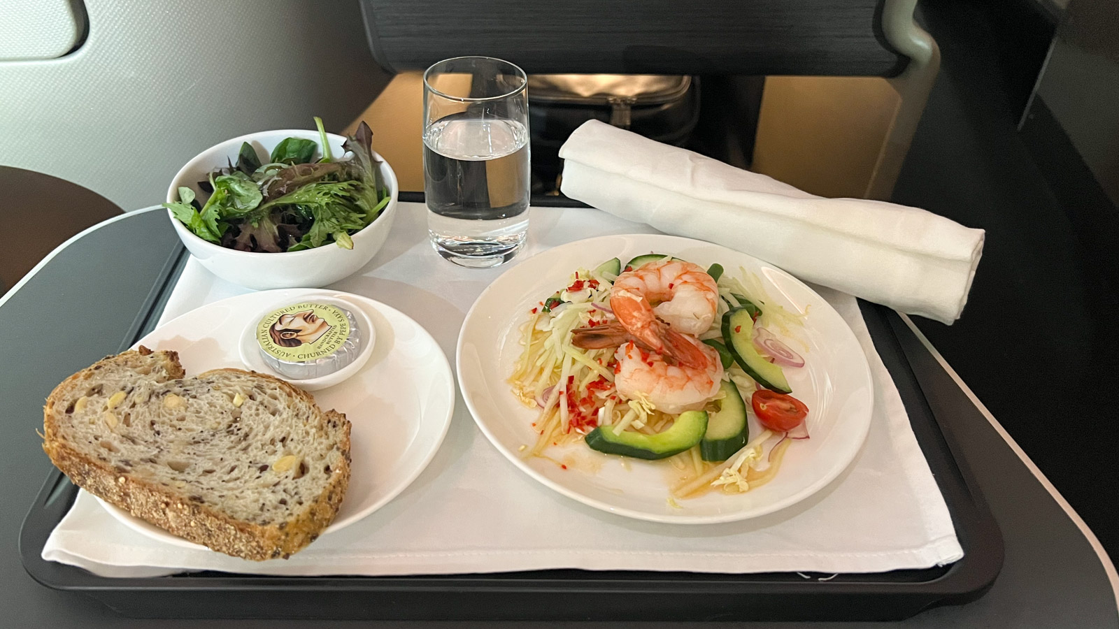 Qantas 787-9 Neil Perry menu