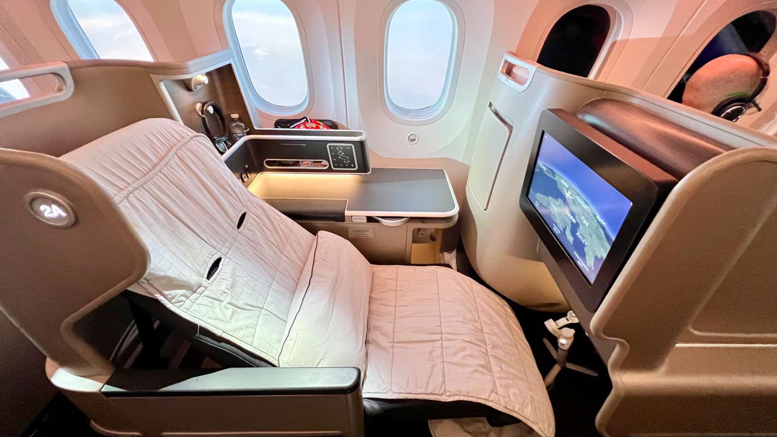 Qantas 787-9 Business Class