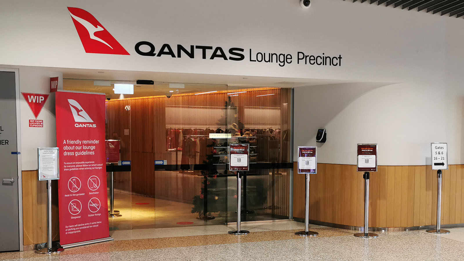 Qantas Domestic Business Lounge Brisbane