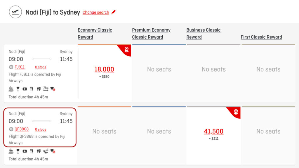 Fiji Airways Airbus A350 Business Class (Nadi Sydney) Point Hacks