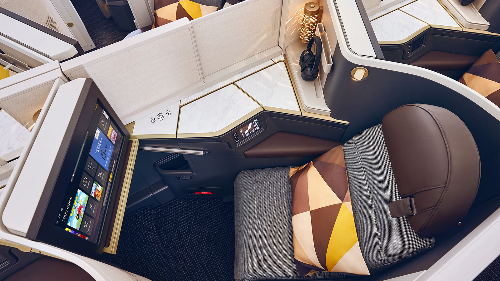 Etihad Airways' Airbus A350-1000 Business Class