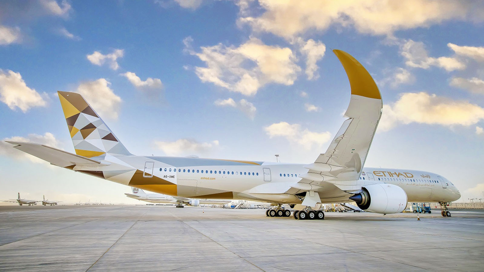 Etihad Airways' Airbus A350-1000