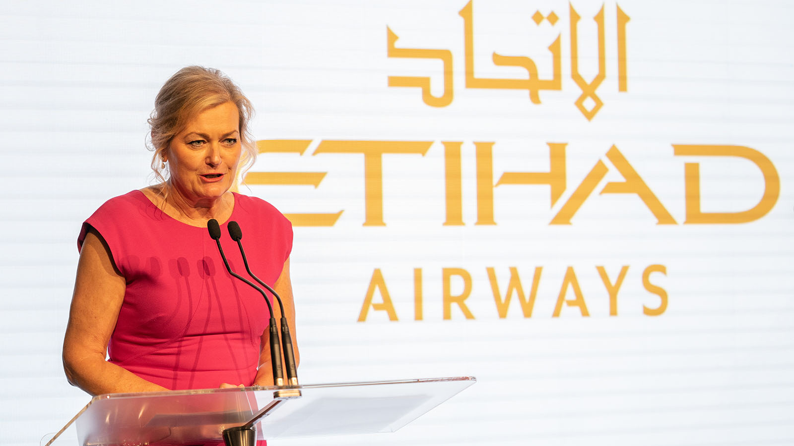 Etihad Airways 15th anniversary of Australian flights