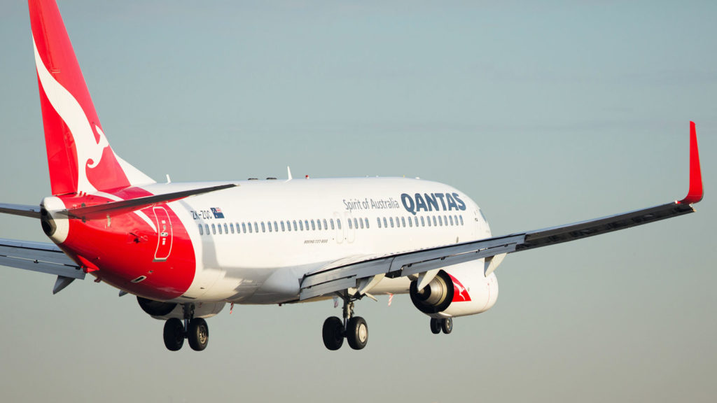 Qantas Boeing 737 exterior
