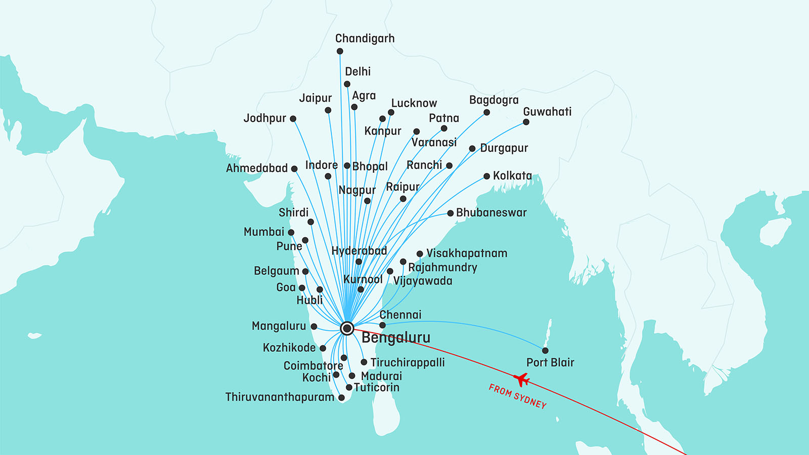 Chennai To Singapore Flight Route Map Qantas Launches Flights To Bengaluru, Seoul; Indigo Tie-Up - Point Hacks