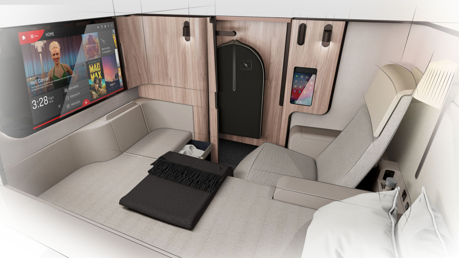 Qantas A350 First Class