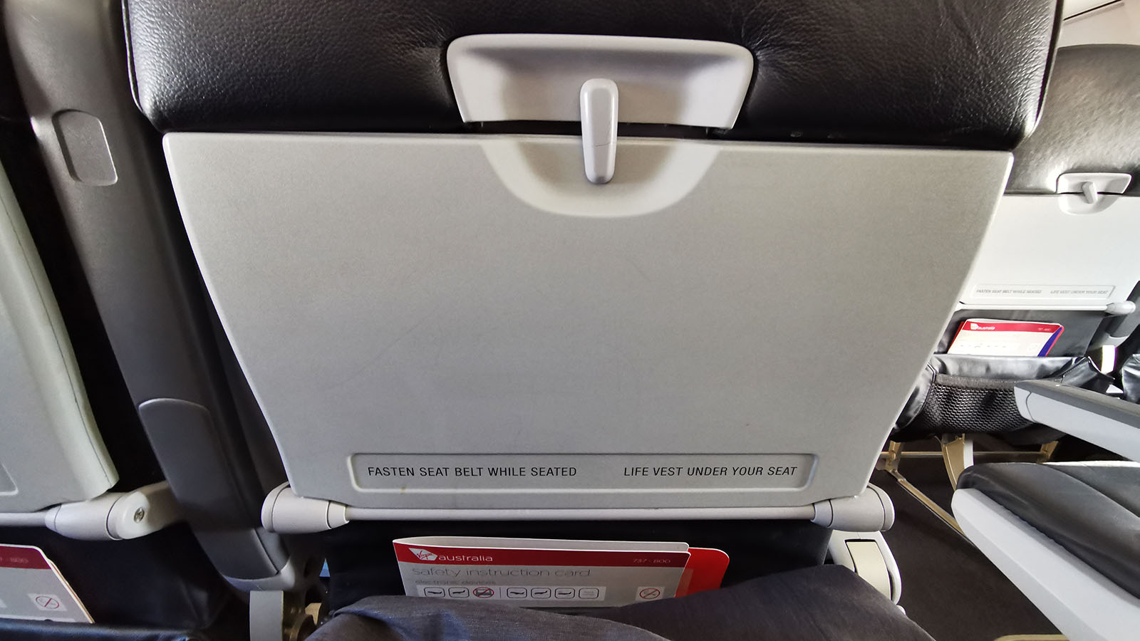 Virgin Australia Boeing 737 Economy Class