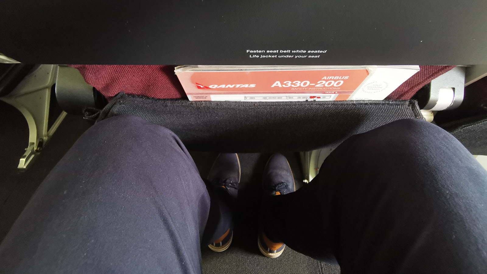 Qantas Airbus A330 Economy